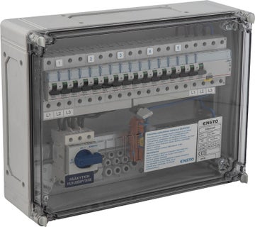 ENSTO ESTERI EVS163.15P RYHM&Auml;KESKUS 50A IP54 PC - 3440815