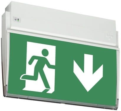 ONNLINE EXIT G2 POISTUMISTIEVALAISIN AKULLA 230V LED/3W/840 IP44 - 4202501